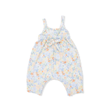 Georgia Floral - Tie Back Romper & 2 Pack Hair Bow Set