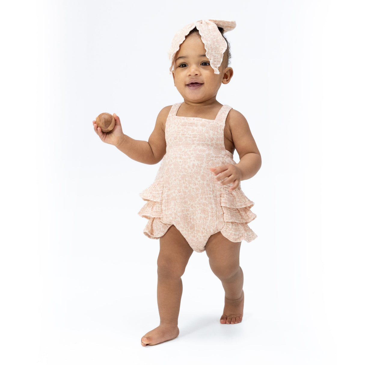 Harper Floral - Ruffle Sunsuit