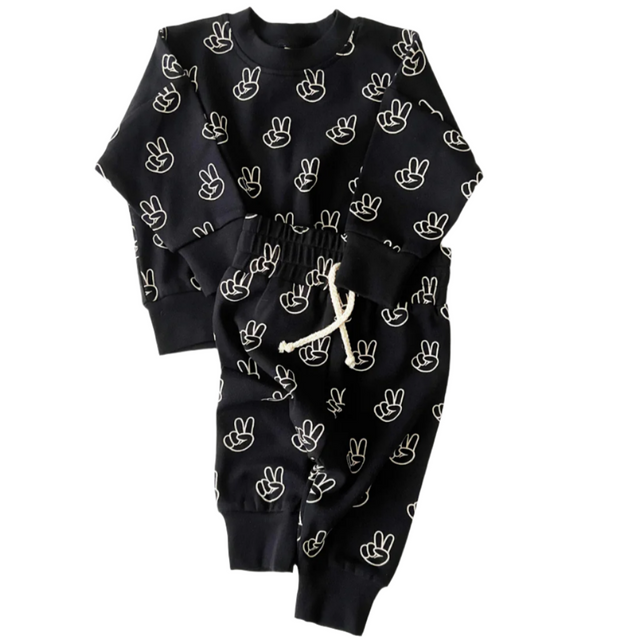 Jogger Set | Good Vibes - HoneyBug 