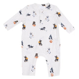 Uni Romper - Sporty Puppies - HoneyBug 