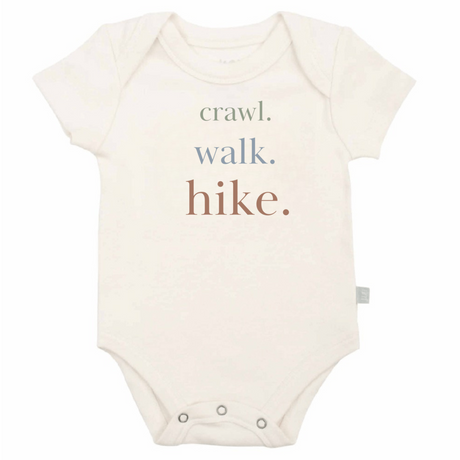 graphic bodysuit | crawl walk hike - HoneyBug 