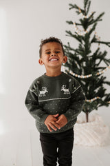 Knit Sweater - HoneyBug 