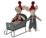 Sleigh, Mouse - Green - HoneyBug 