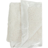 Classic Satin Border Blanket - Ivory