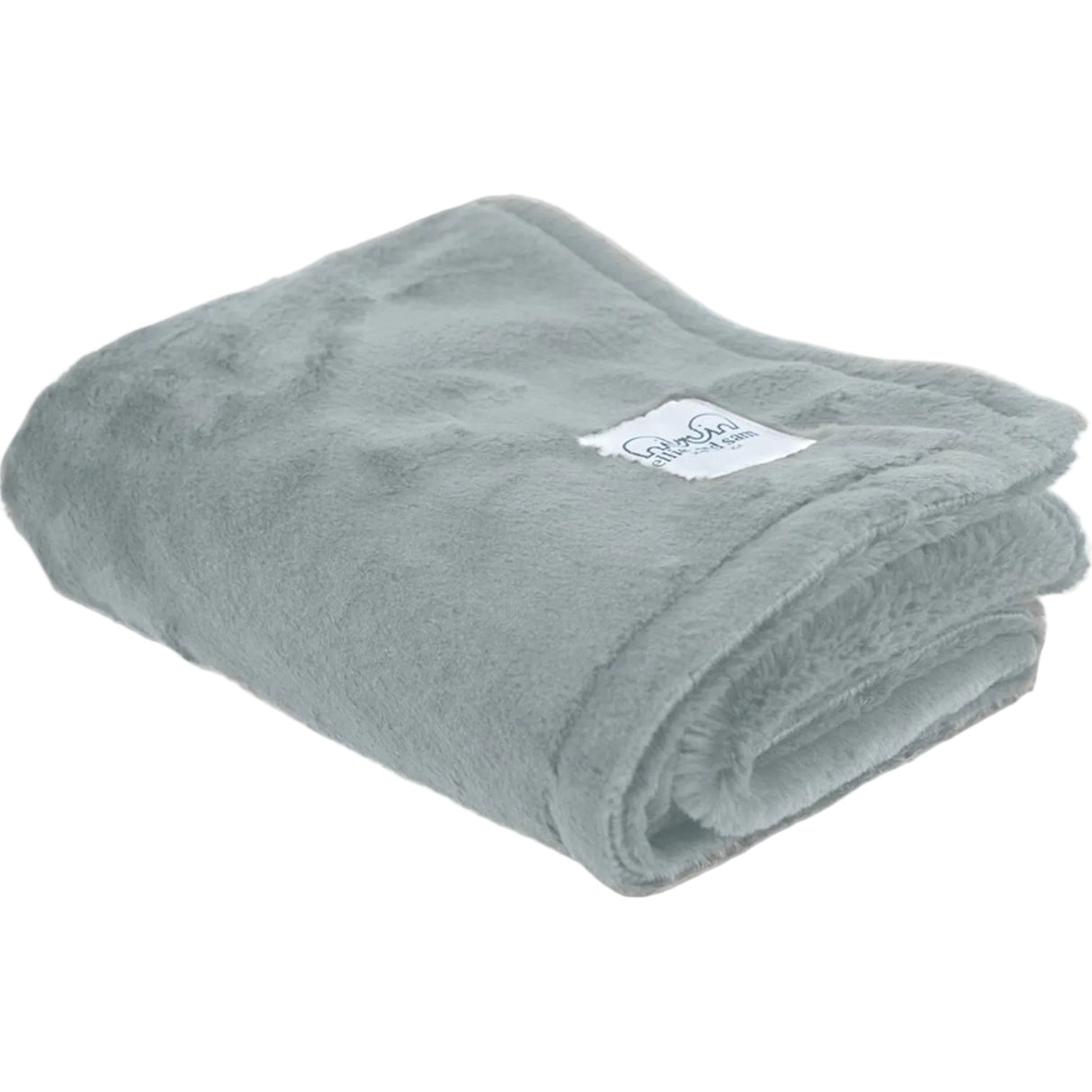 Luxury Borderless Blanket - Silver