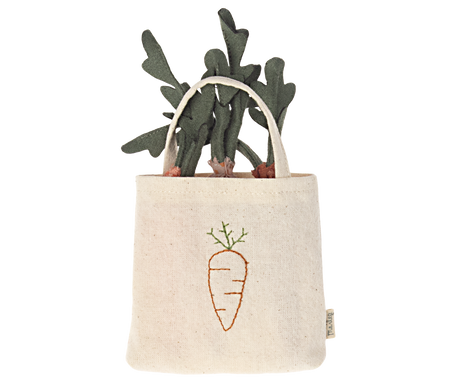 Carrots in Shopping Bag - HoneyBug 
