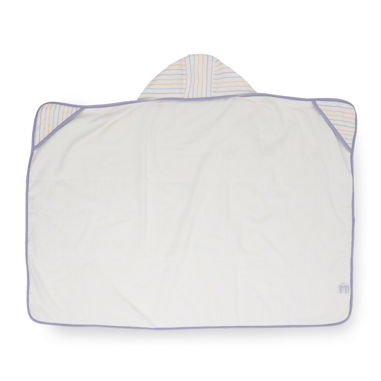 Toddler Hooded Towel - Unicorn Stripe - HoneyBug 