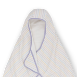 Toddler Hooded Towel - Unicorn Stripe - HoneyBug 