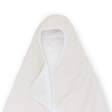Toddler Hooded Towel - Tan Gingham - HoneyBug 