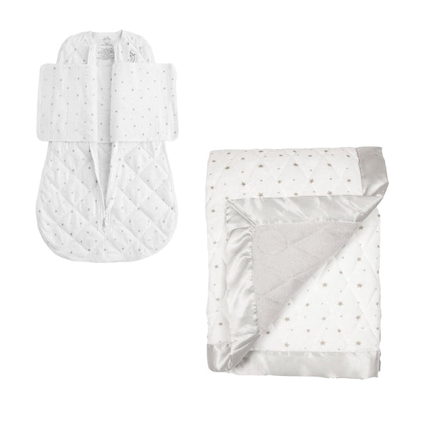 Sibling Bundle - Sleep Sack and Blanket - HoneyBug 