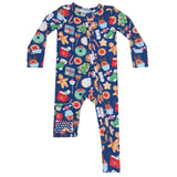 Convertible Romper - Christmas Treats - HoneyBug 