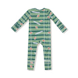Convertible Romper - Football Field - Glow in the Dark - HoneyBug 