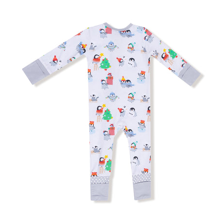 Holiday Penguins - Convertible Romper