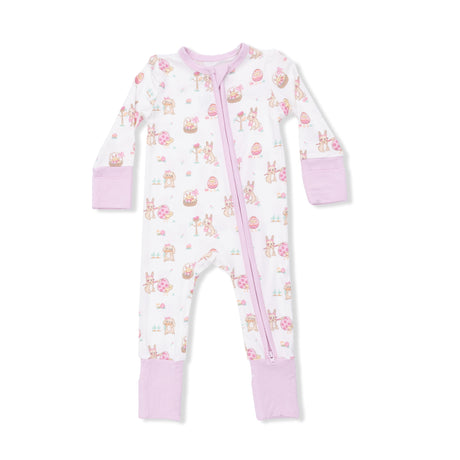 Easter Egg Hunt Pink - Convertible Romper
