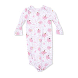 Ribbon Ballerinas - Knotted Gown and Ruffle Hat