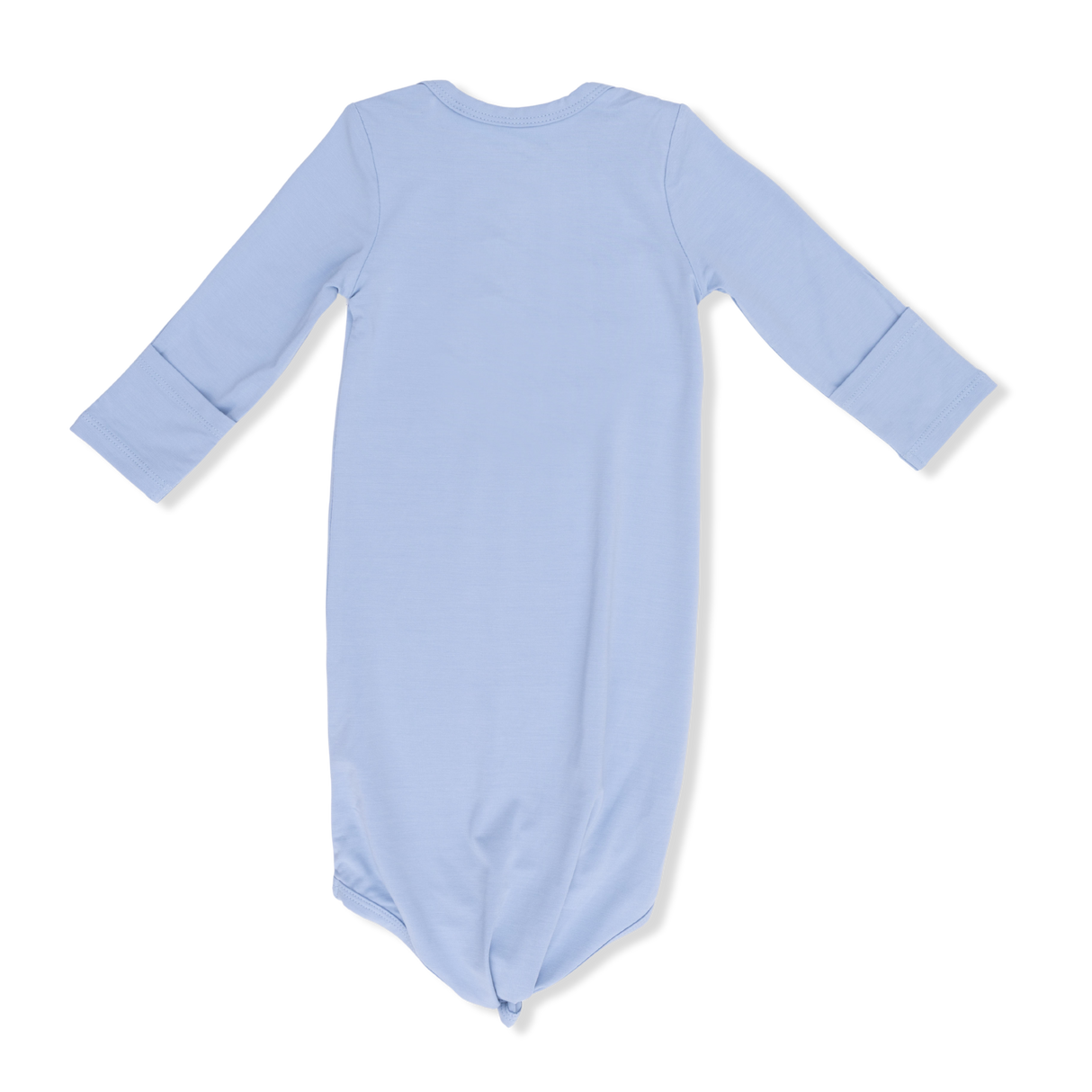 Solid Blue Fog - Knotted Gown and Hat