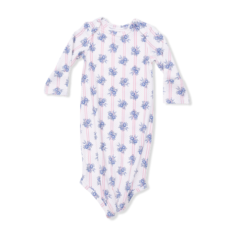 Stripe Dot Roses - Knotted Gown and Headband