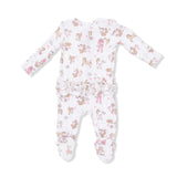 Cowgirl Nursery - 2 Way Ruffle Front Zipper Footie