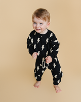 Jogger Set | Black Bolts - HoneyBug 