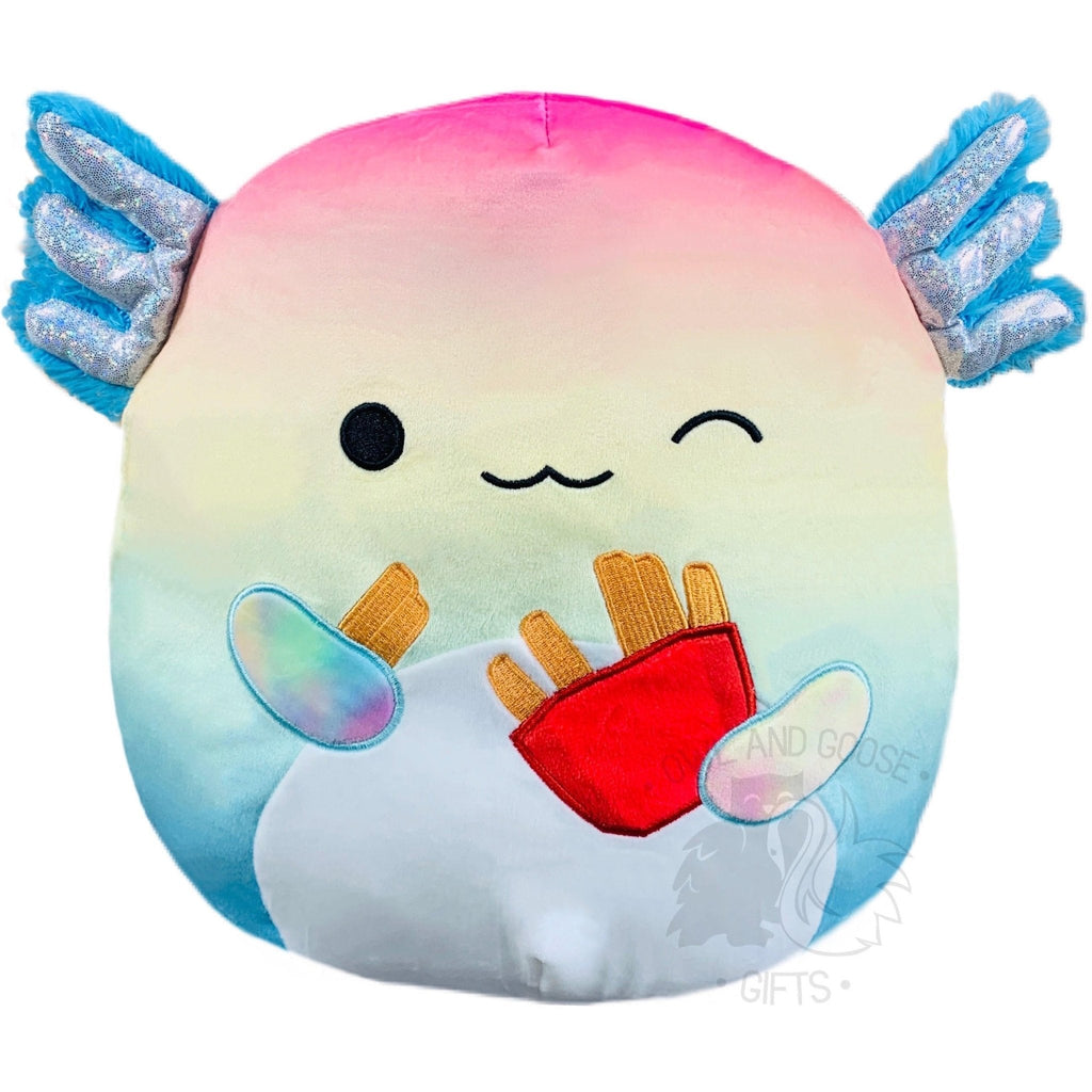 12 Inch Aika the Axolotl with French Fries Squishmallow - HoneyBug 