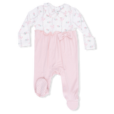 Dainty Buds and Bows - Bow Footie