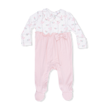 Dainty Buds and Bows - Bow Footie