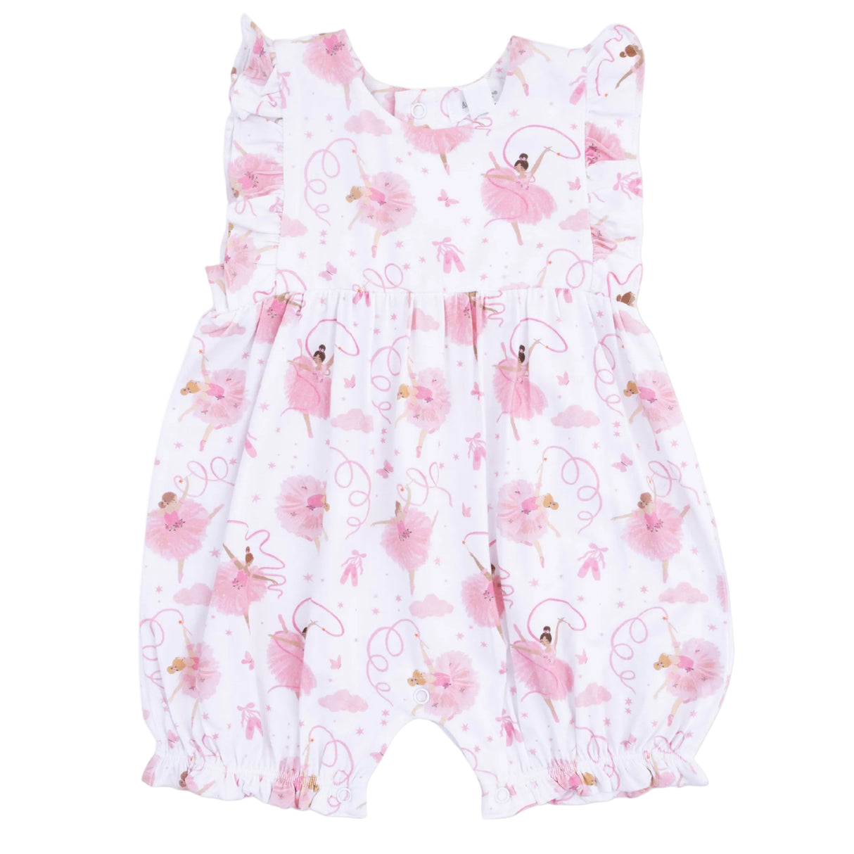 Ribbon Ballerinas - Ruffle Playsuit