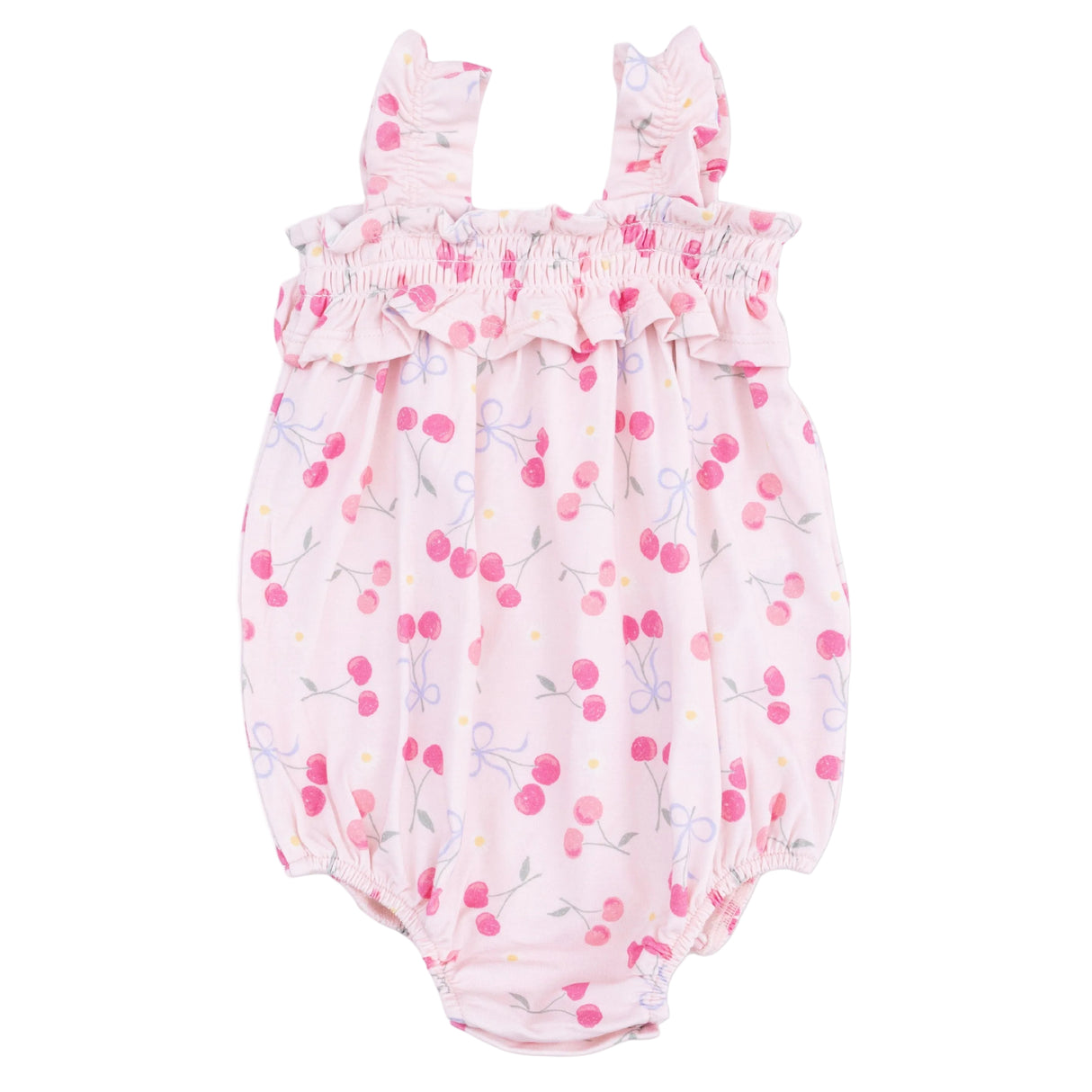 Sweet Bow Cherries - Ruffly Strap Bubble