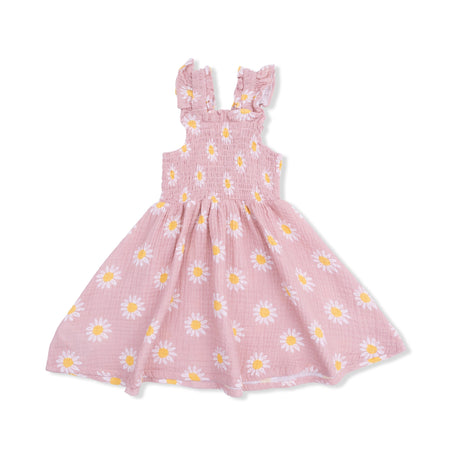 Caitlyn's Daisy - Smocked Sundress with Bloomer