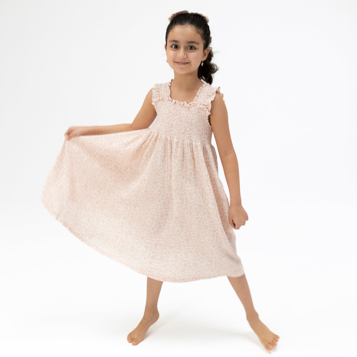 Harper Floral - Smocked Sundress with Bloomer