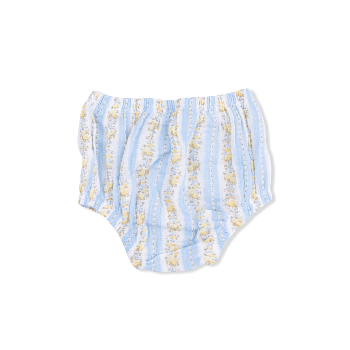 Odalys Floral Stripe - Puff Sleeve Baby Doll Dress and Bloomer