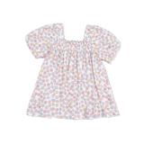 Sarah Floral - Puff Sleeve Baby Doll Dress and Bloomer