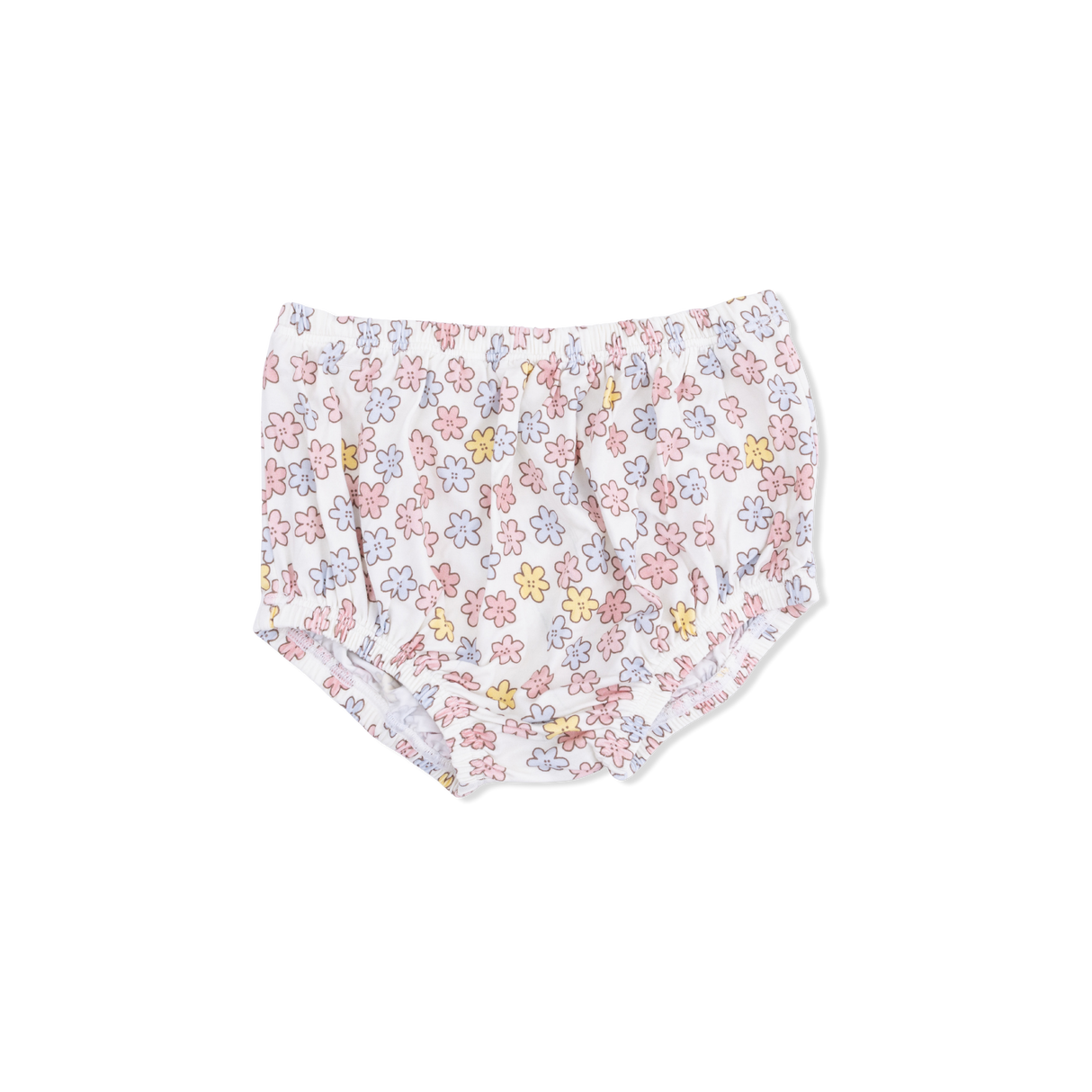 Sarah Floral - Puff Sleeve Baby Doll Dress and Bloomer