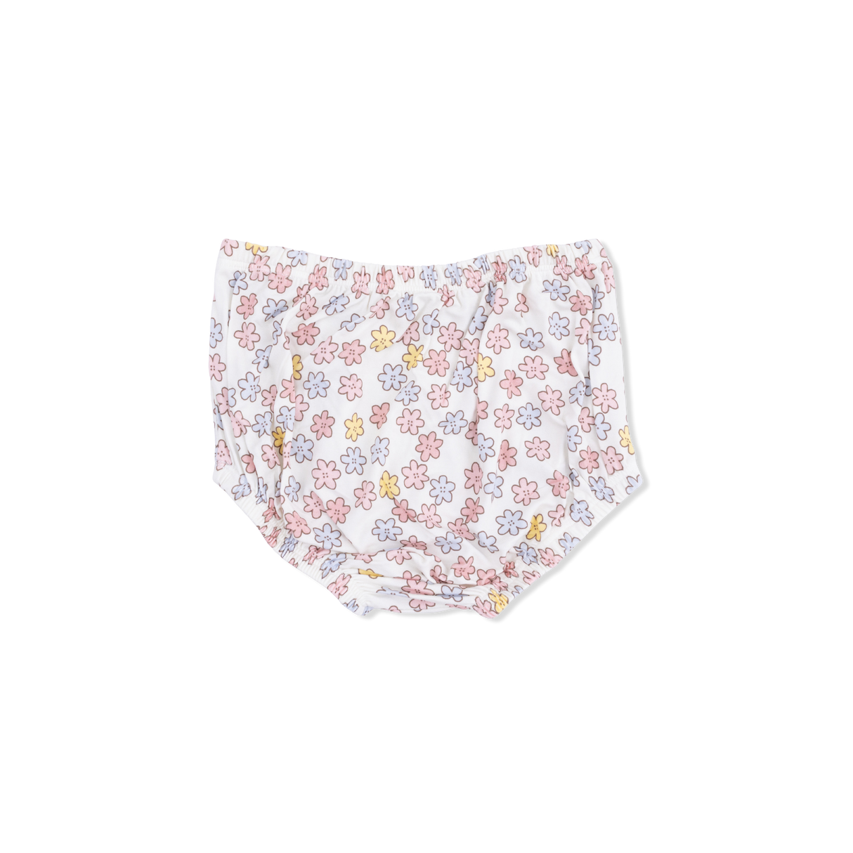 Sarah Floral - Puff Sleeve Baby Doll Dress and Bloomer