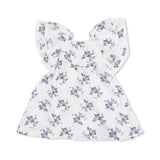 Belle Rosette Dot - V-Neck Dress and Bloomer