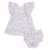 Shannon Floral - V-Neck Dress and Bloomer