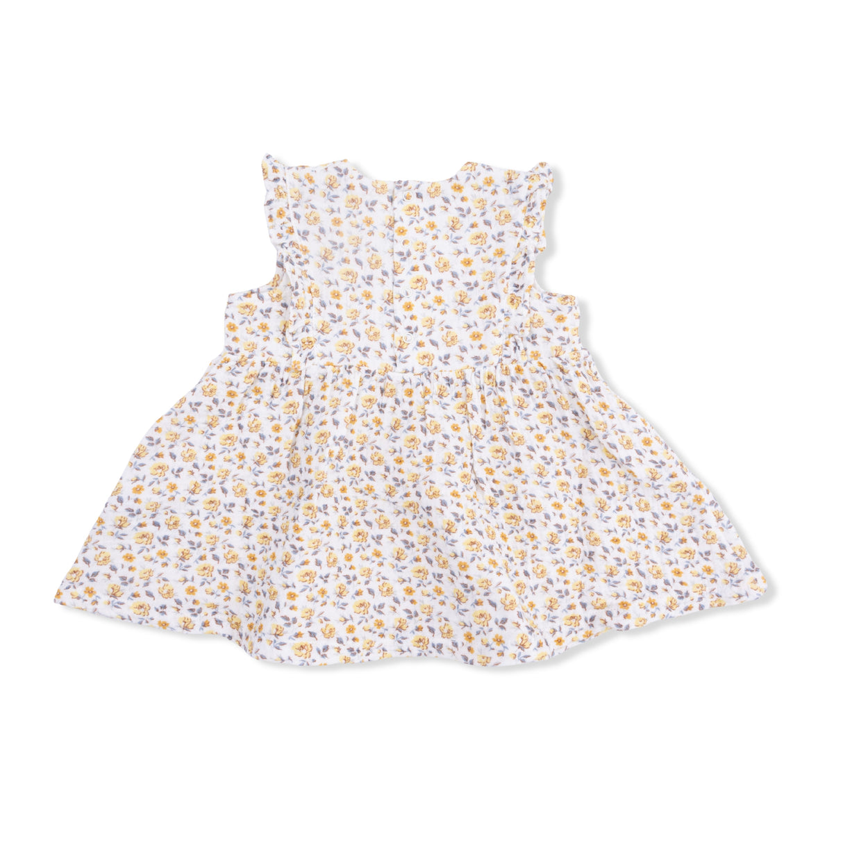 Yellow Country Roses - Ruffle Dress and Bloomer