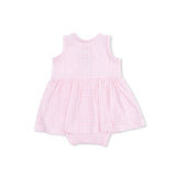 Cute Farm Animals Appliques - Tank Bodysuit Dress