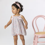 Elizabeth's Garden - Top with Bows and Ruffle Leg Bloomer
