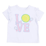 Pretty Tennis - Ruffle Tee