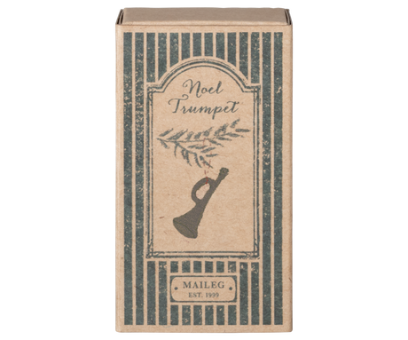 Metal Ornament, Trumpet - Anthracite