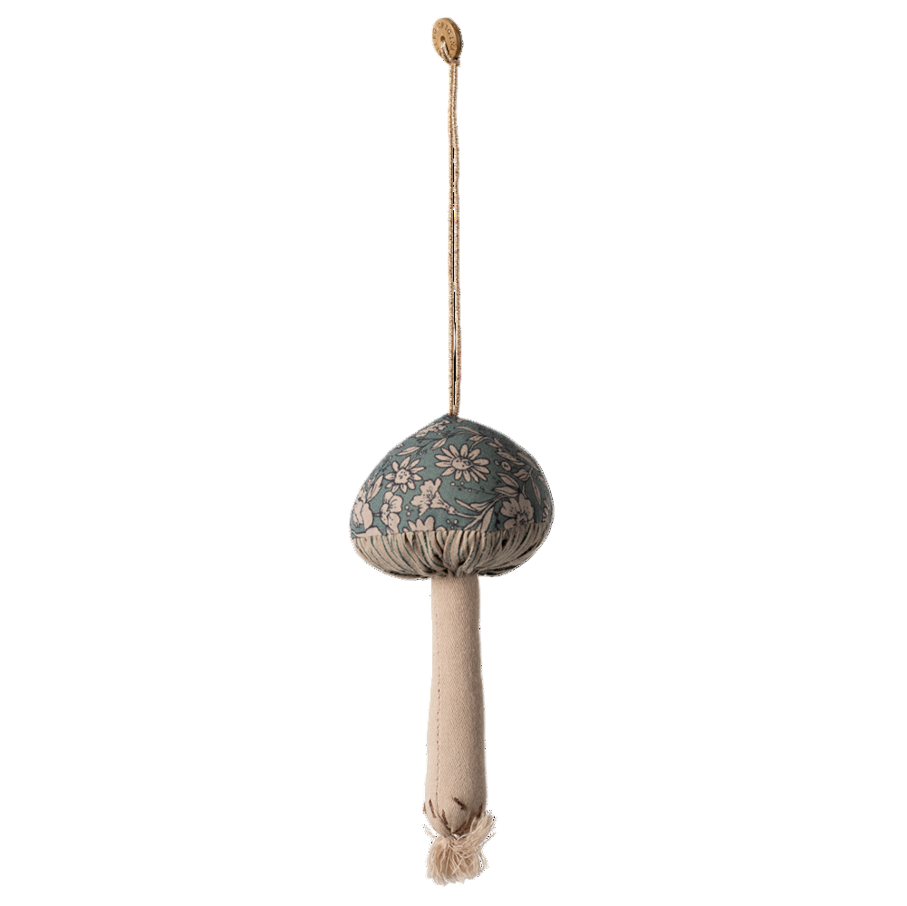 Mushroom ornament, Blossom - Green - HoneyBug 