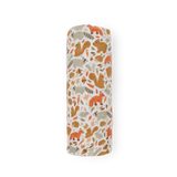 Cotton Muslin Swaddle Blanket - Fall Friends - HoneyBug 