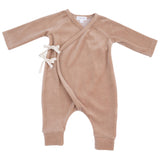Velour Wrap Coverall - HoneyBug 