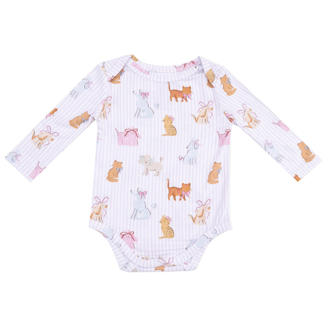 Lap Shoulder Bodysuit - HoneyBug 