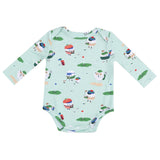 Lap Shoulder Bodysuit - HoneyBug 