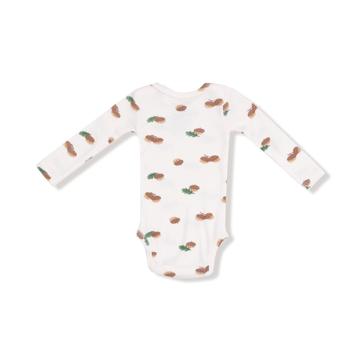 Lap Shoulder Bodysuit - Tiny Acorns - HoneyBug 