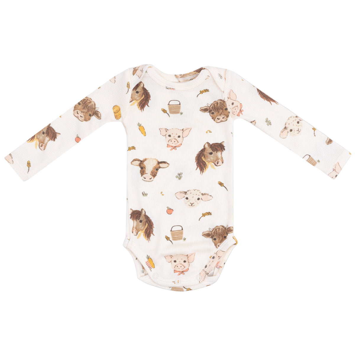 Lap Shoulder Bodysuit - HoneyBug 