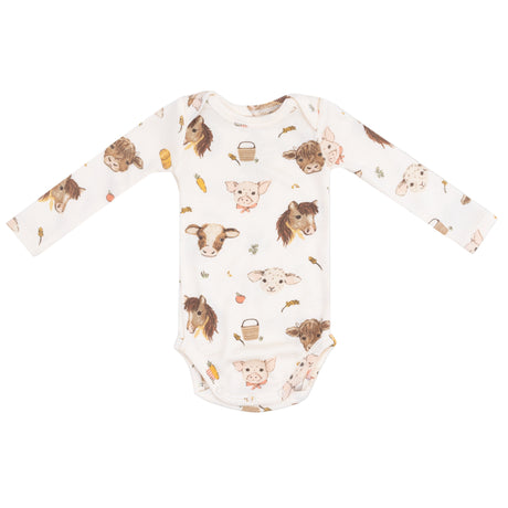 Lap Shoulder Bodysuit - HoneyBug 
