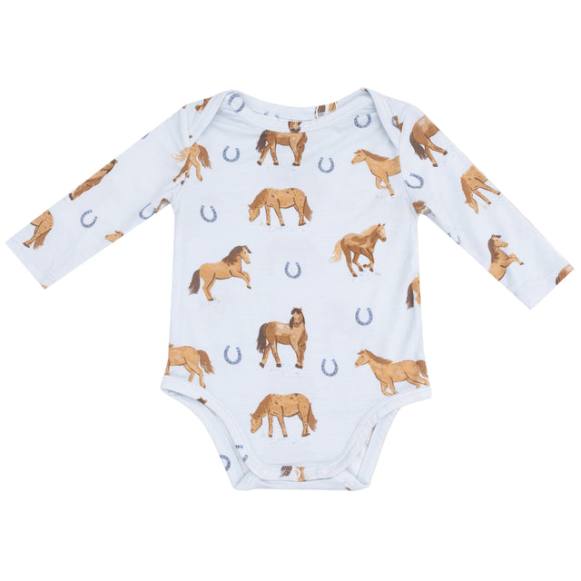 Lap Shoulder Bodysuit - HoneyBug 